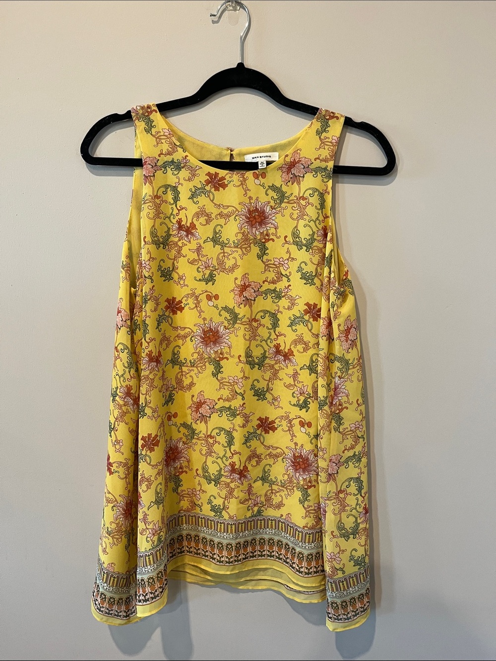 Max Studio Floral Blouse